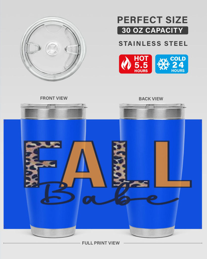Fall Babe 87#- fall- Tumbler
