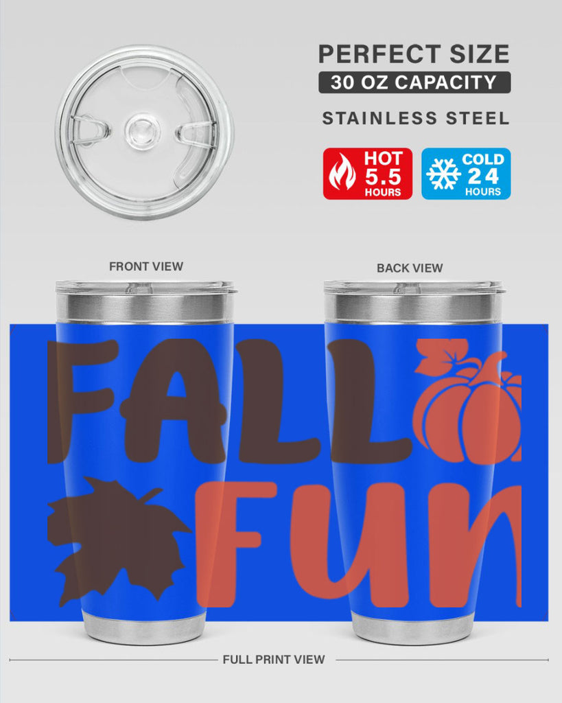 Fall Fun 102#- fall- Tumbler