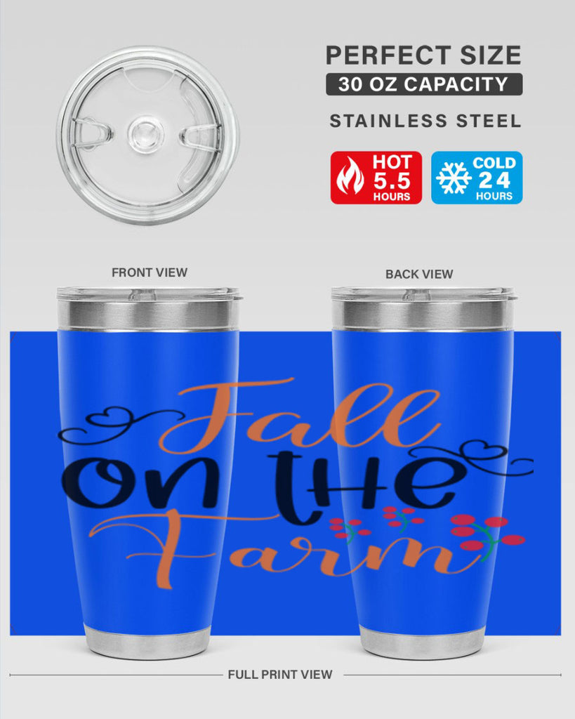 Fall On The Farm 125#- fall- Tumbler