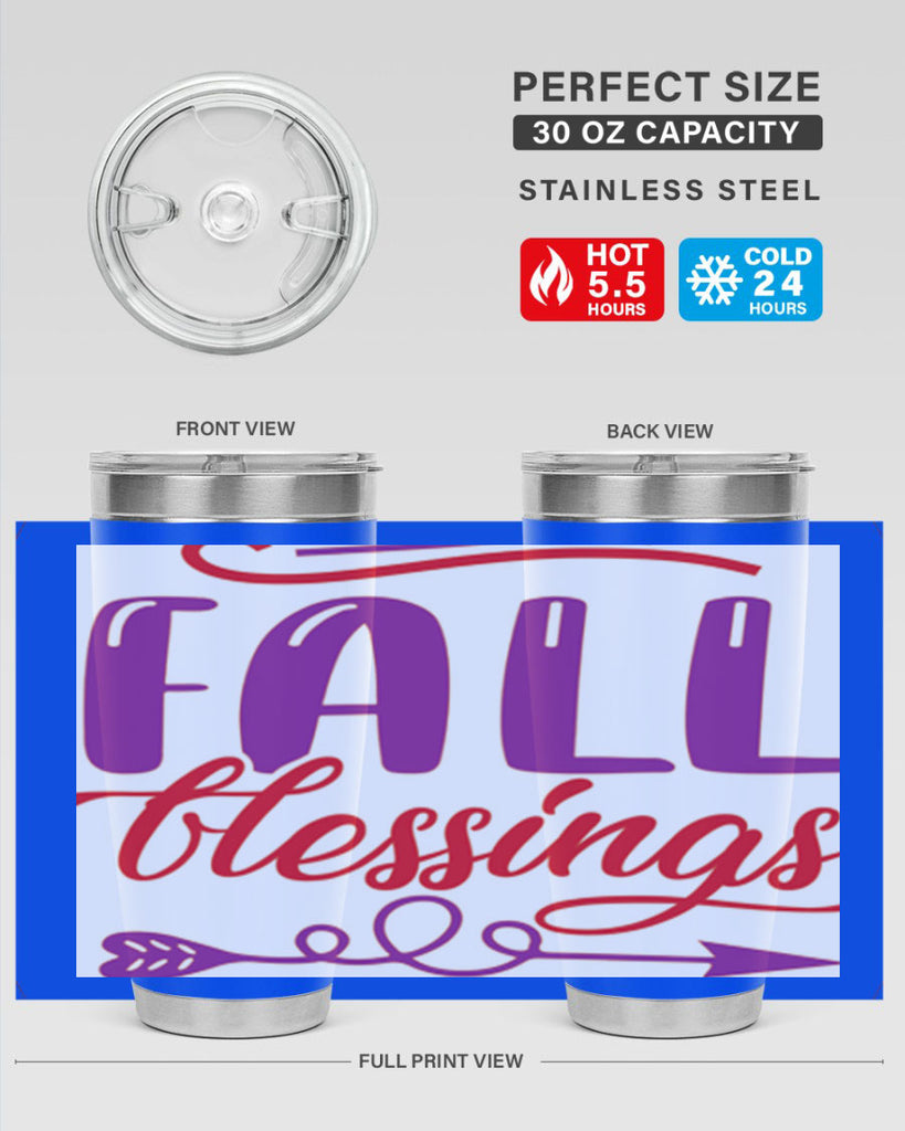 FallBlessingsdesign 146#- fall- Tumbler