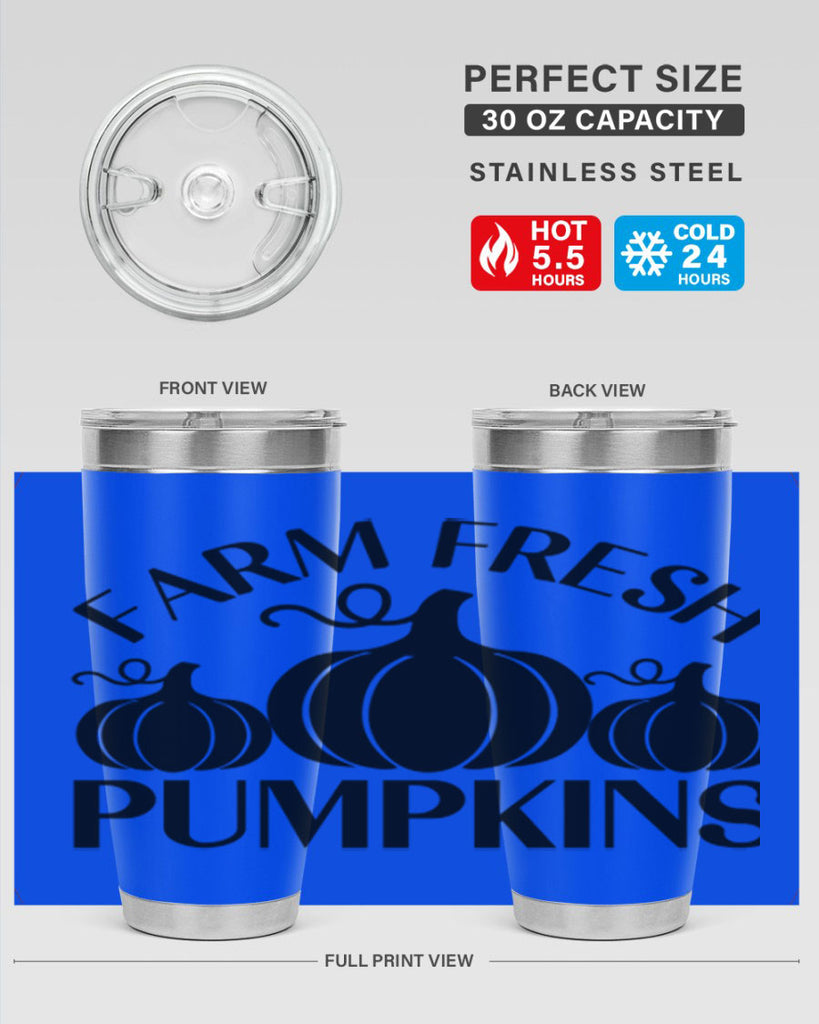 Farm Fresh Pumpkins 176#- fall- Tumbler