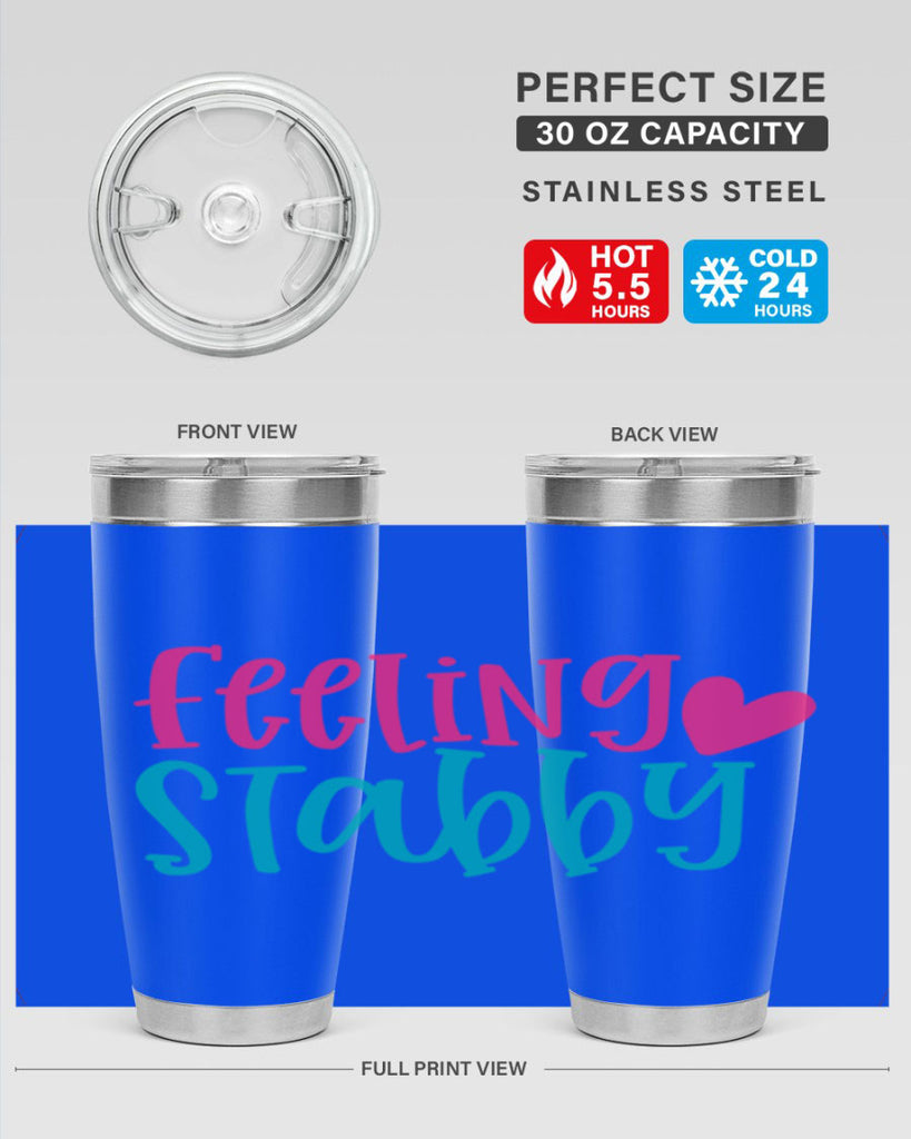 Feeling Stabby Nurse Style 386#- nurse- tumbler