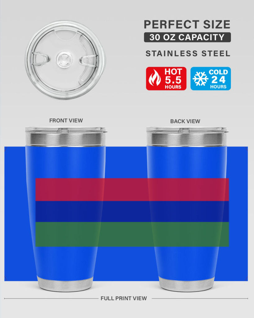 Gambia 135#- world flags- Tumbler
