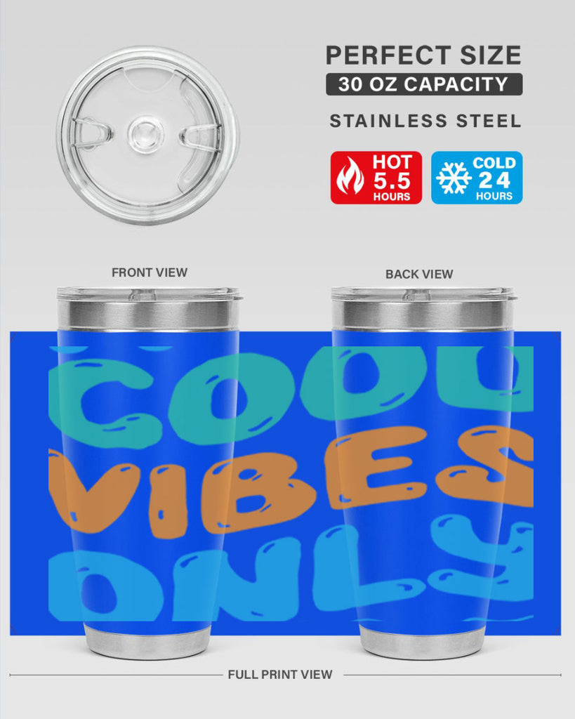 Good Vibes Only Design 200#- mermaid- Tumbler