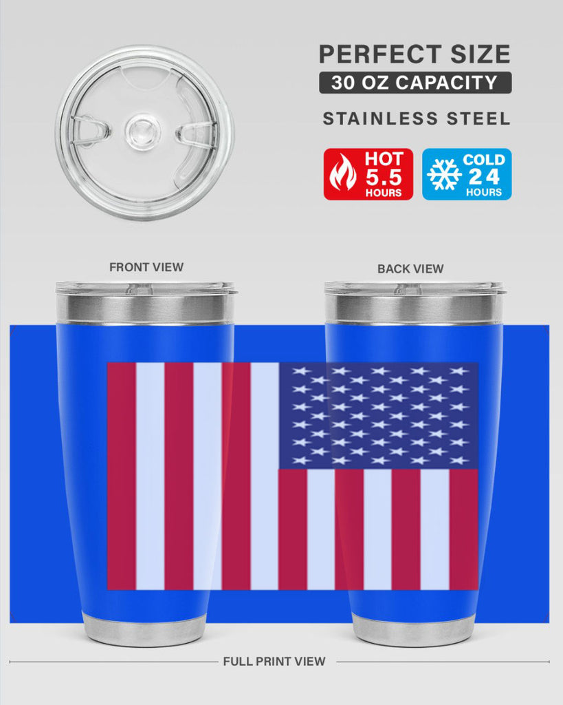 Grunge Flag 53#- Us Flags- Tumbler