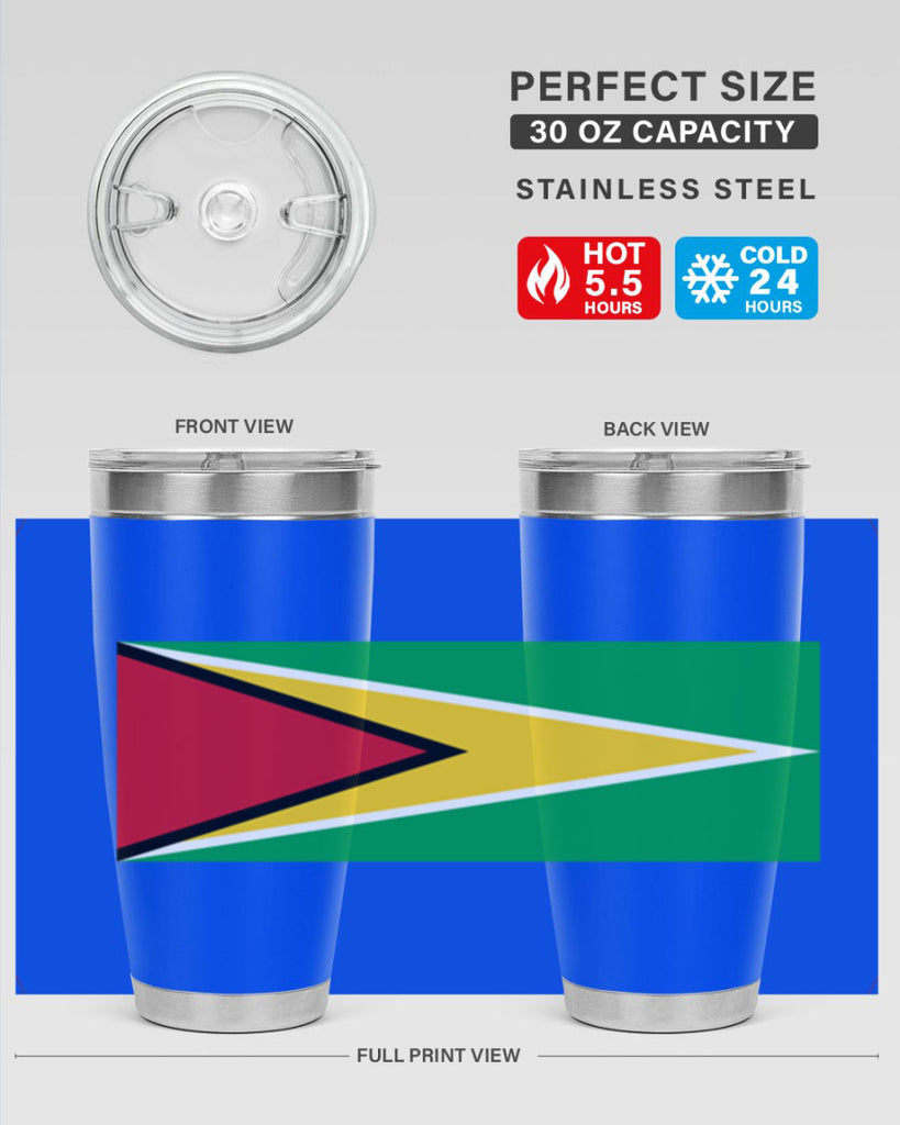 Guyana 126#- world flags- Tumbler