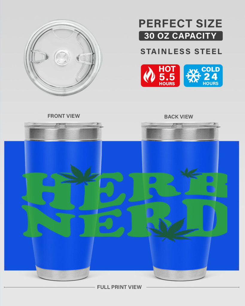 Herd Nerd 110#- marijuana- Tumbler