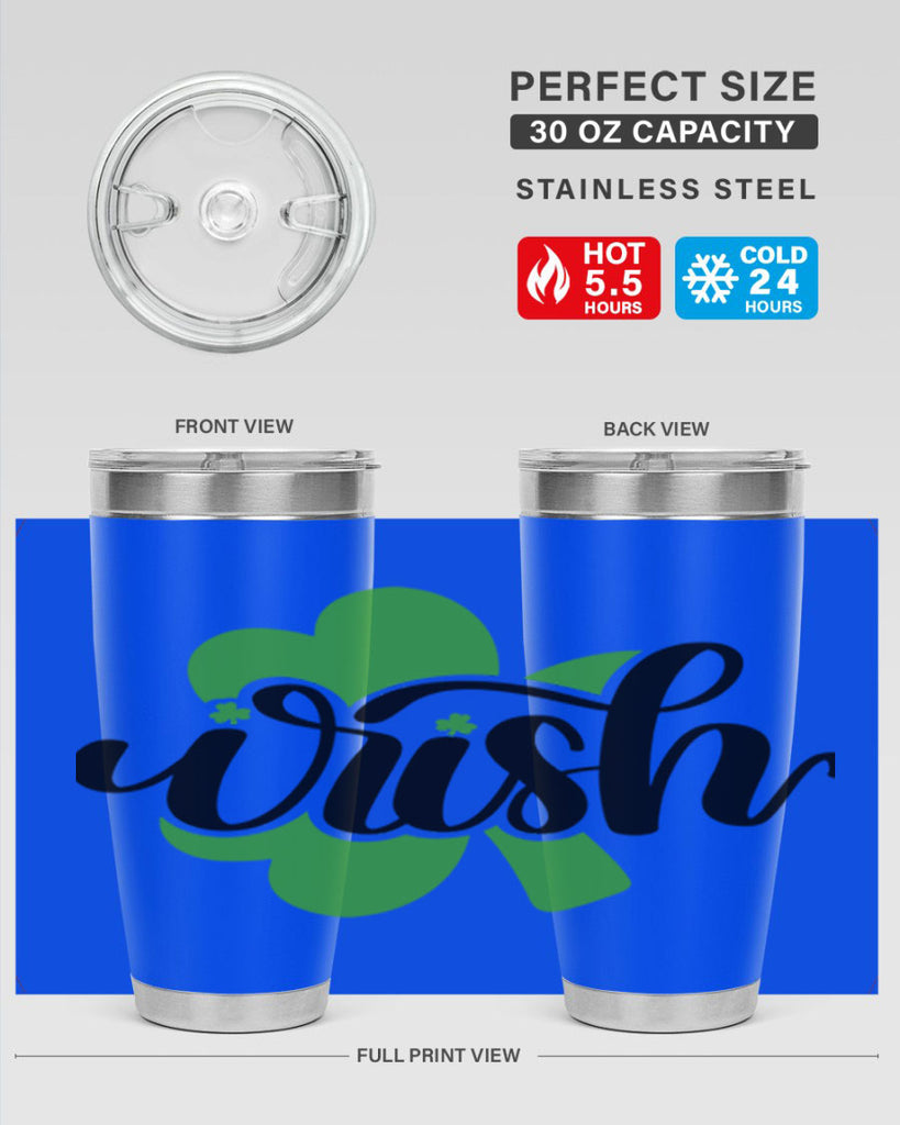 Irish Style 82#- St Patricks Day- Tumbler