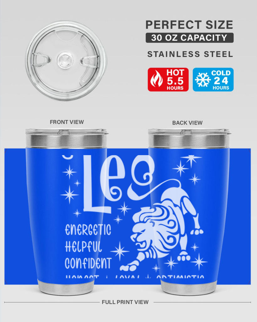 Leo 281#- zodiac- Tumbler