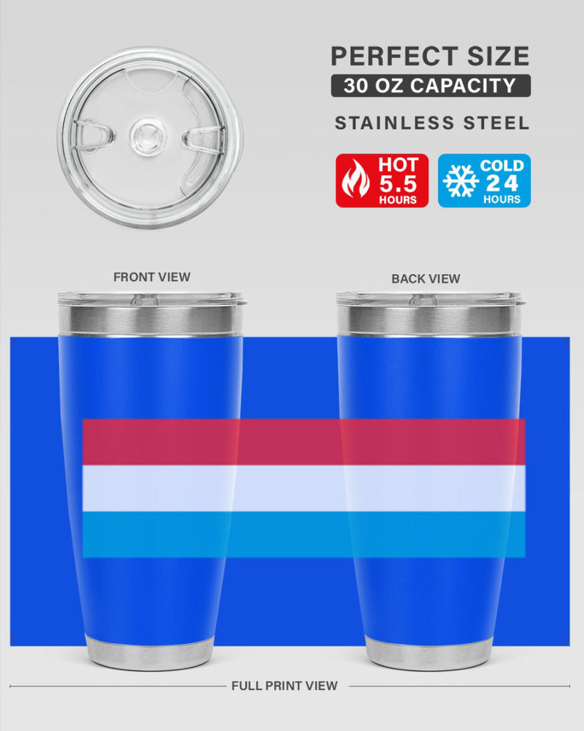 Luxembourg 97#- world flags- Tumbler