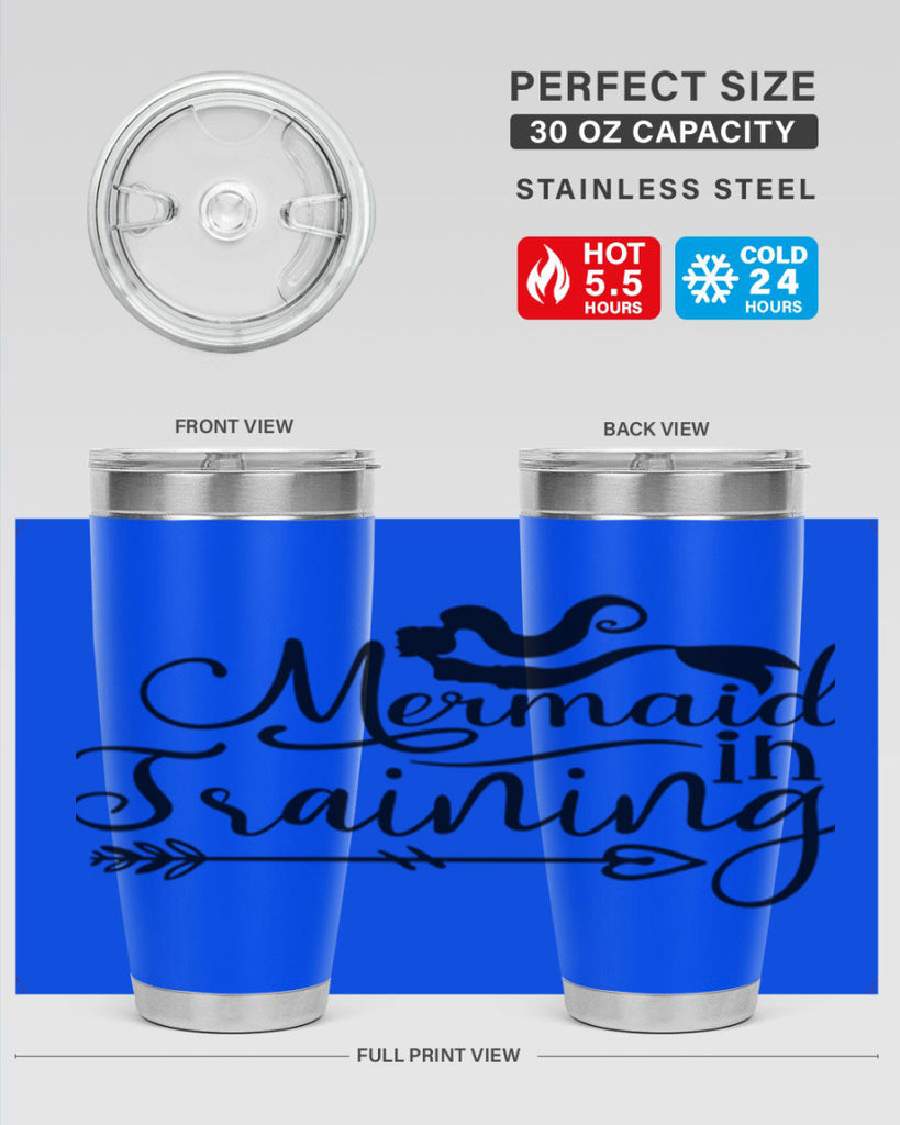 Mermaid In Training 365#- mermaid- Tumbler