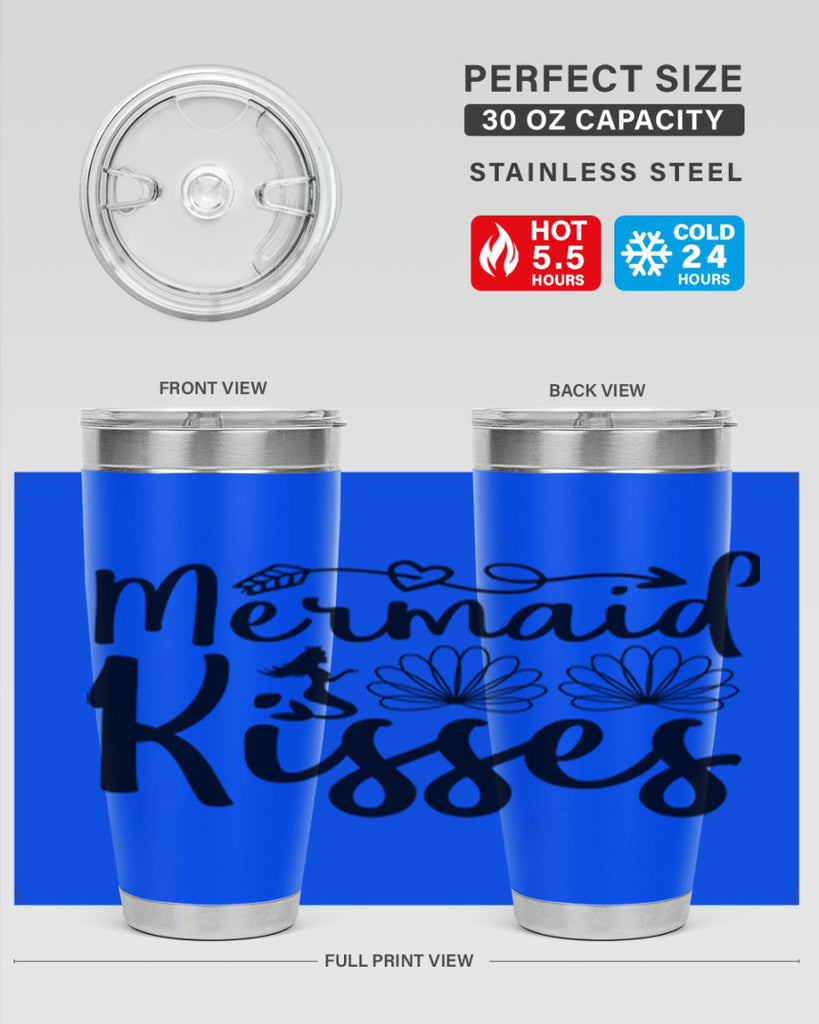 Mermaid Kisses design 427#- mermaid- Tumbler