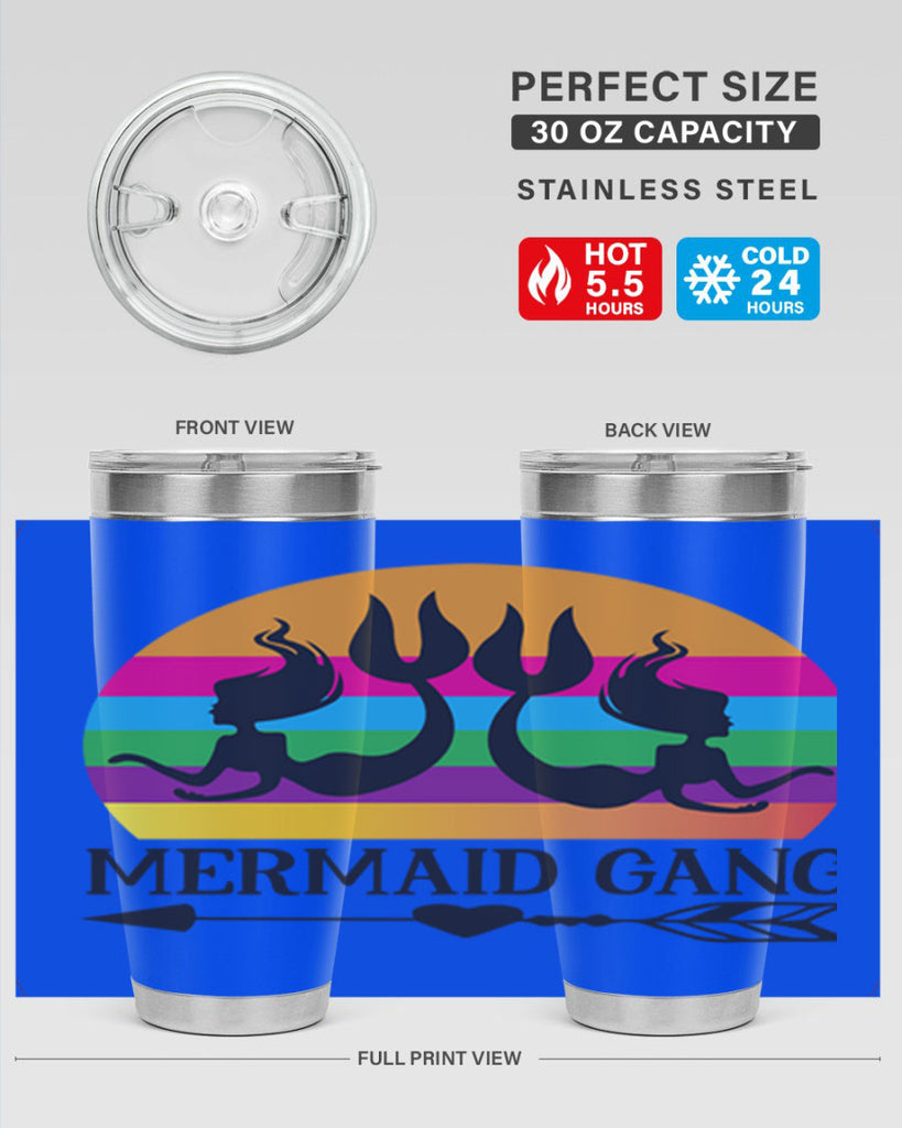 Mermaid gang 402#- mermaid- Tumbler