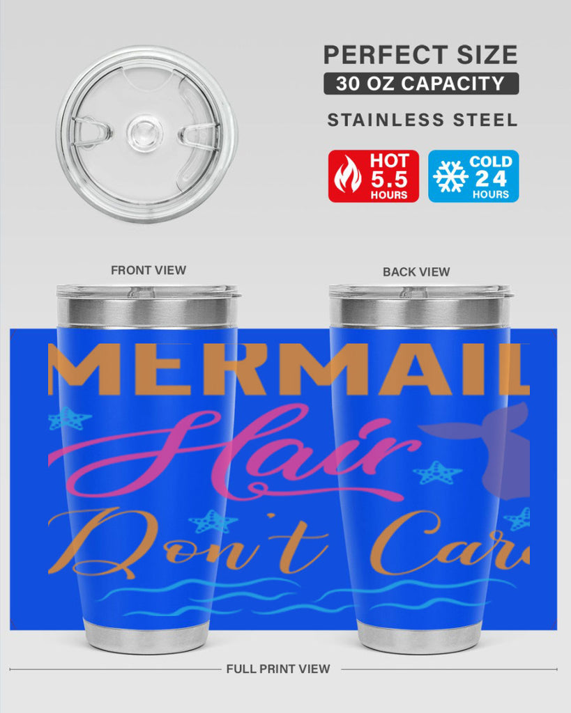 Mermaid hair dont care 414#- mermaid- Tumbler