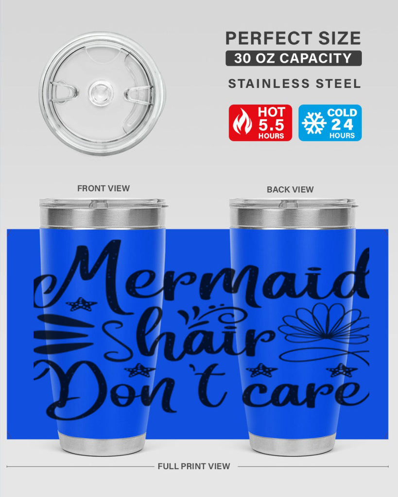 Mermaid hair dont care 415#- mermaid- Tumbler