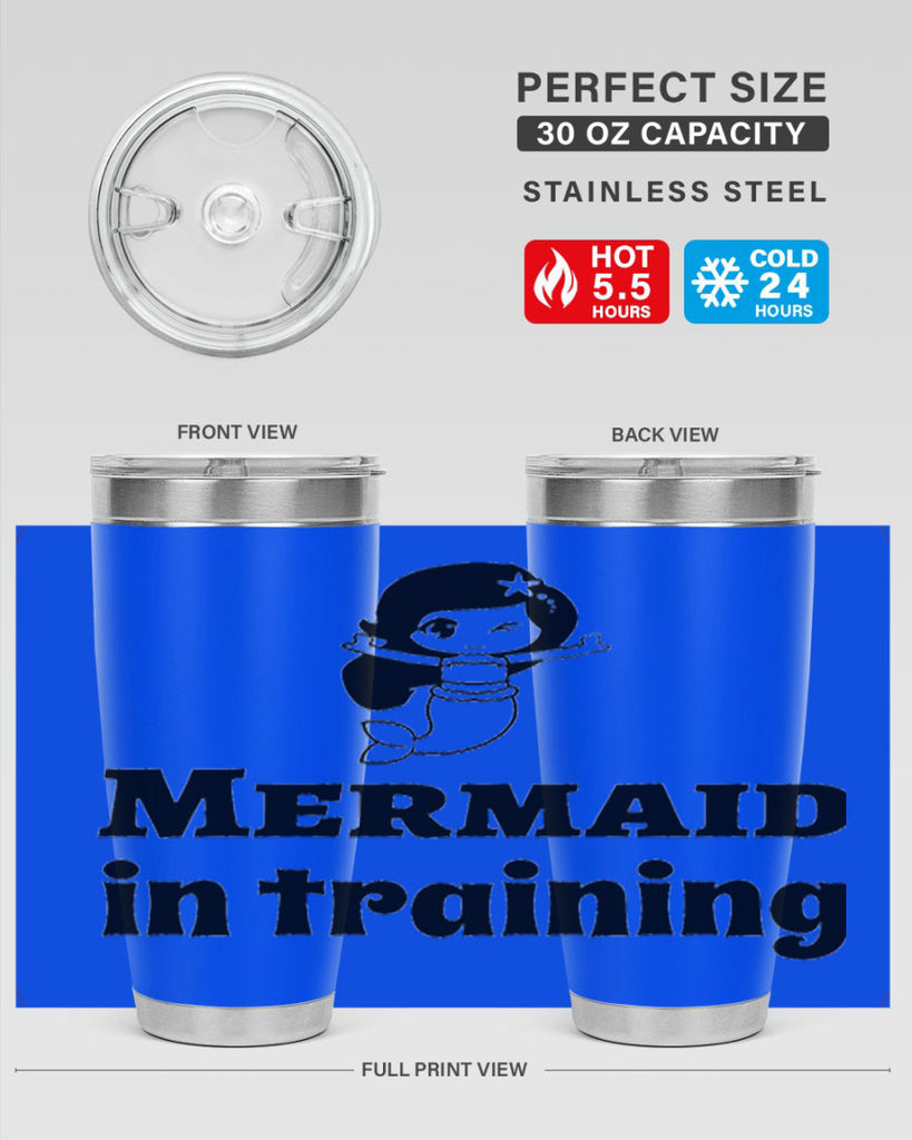 Mermaid in training 422#- mermaid- Tumbler