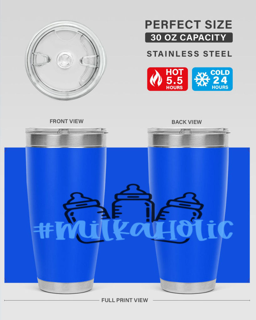 Milkaholic Style 46#- baby- tumbler