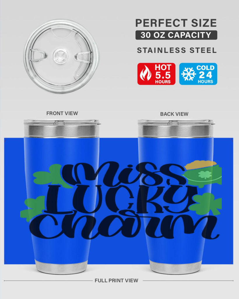 Miss Lucky Charm Style 48#- St Patricks Day- Tumbler