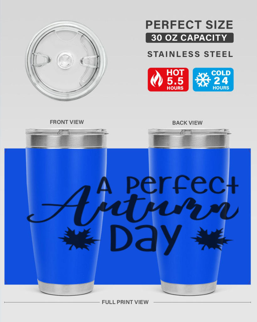 My Perfect Autumn Day 438#- fall- Tumbler