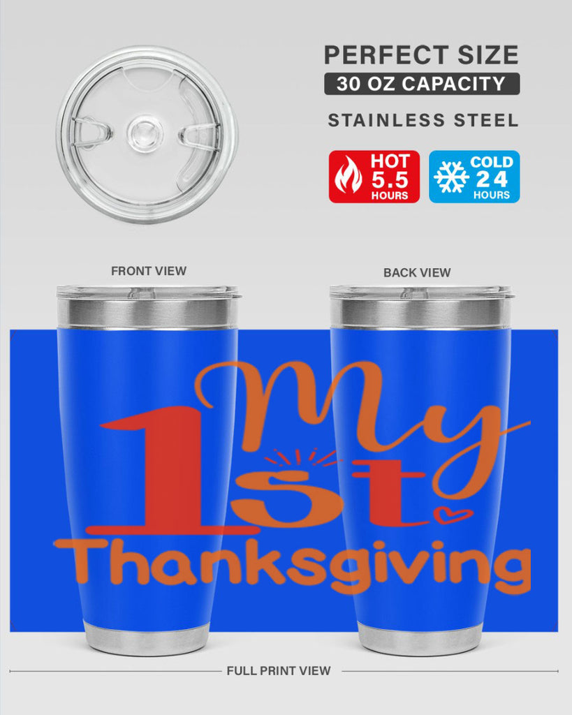 My st Thanksgiving Design 431#- fall- Tumbler