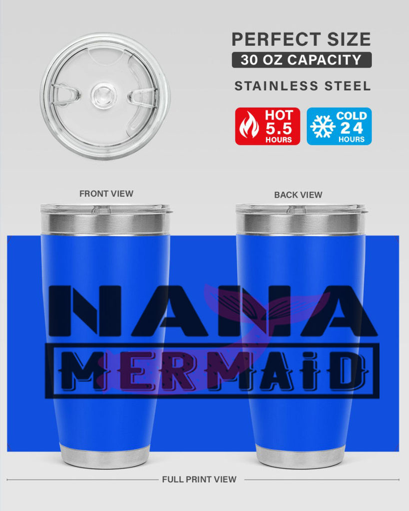 Nana mermaid 517#- mermaid- Tumbler