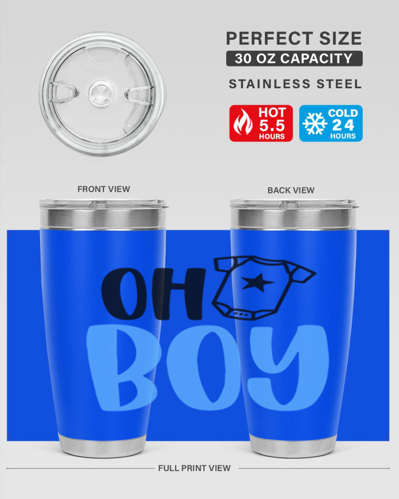 Oh Boy Style 35#- baby- tumbler