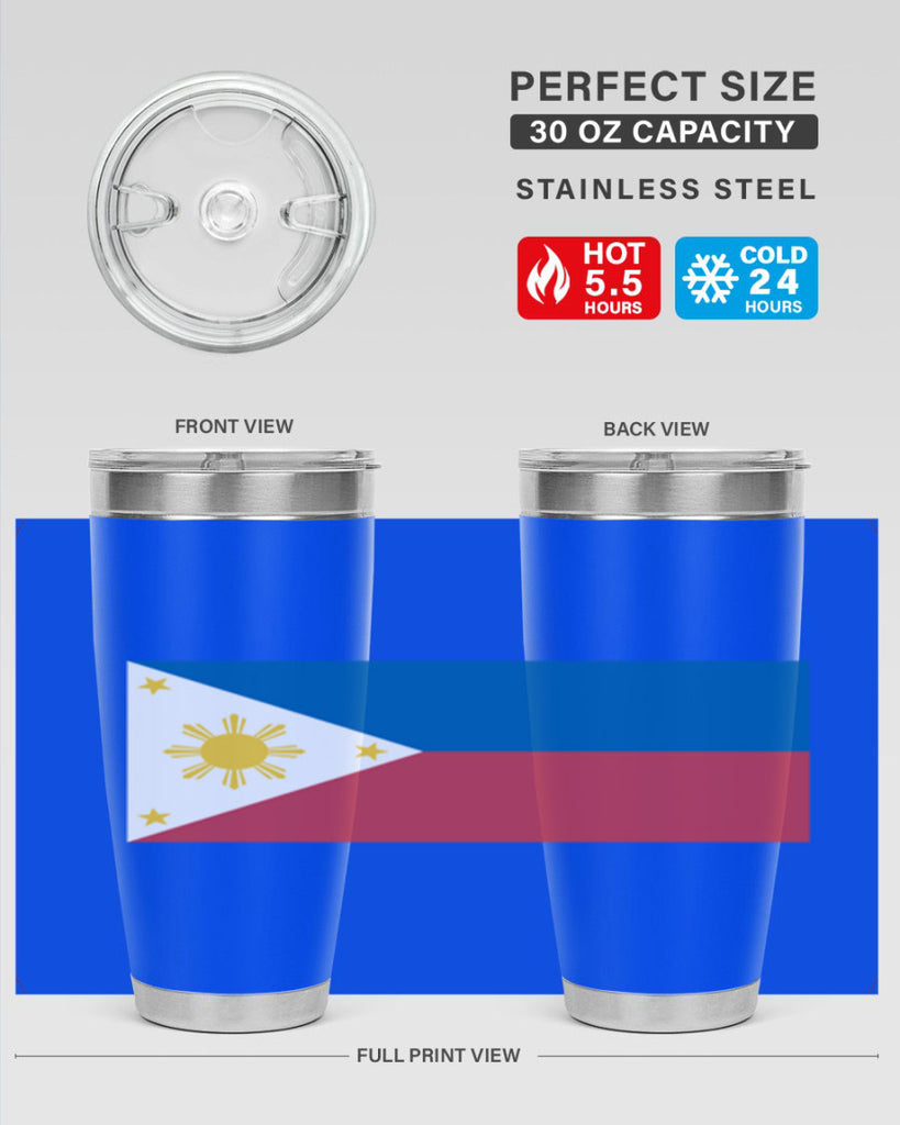 Philippines 59#- world flags- Tumbler