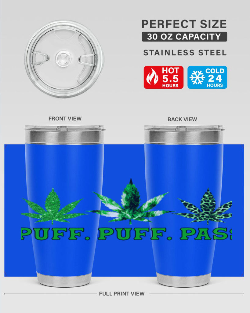 Puff Puff Pass 221#- marijuana- Tumbler