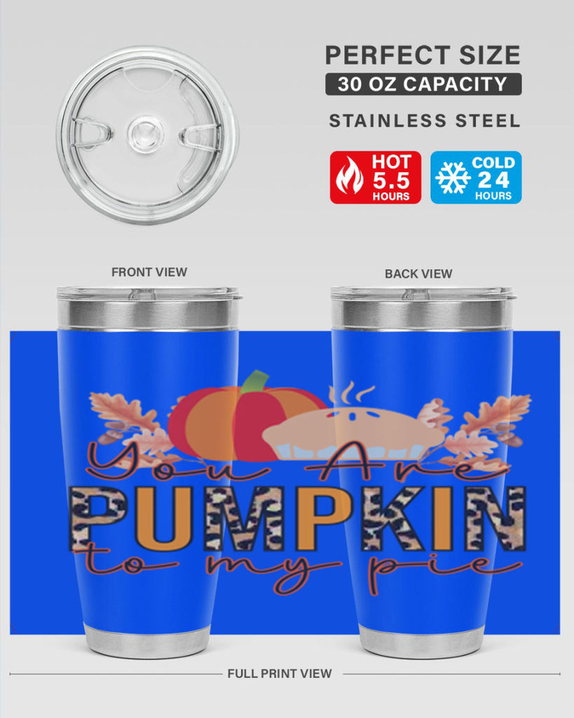 Pumpkin Pie Fall 531#- fall- Tumbler