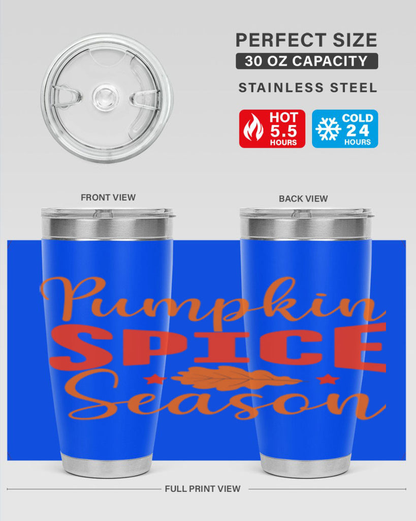 Pumpkin Spice Season Design 557#- fall- Tumbler