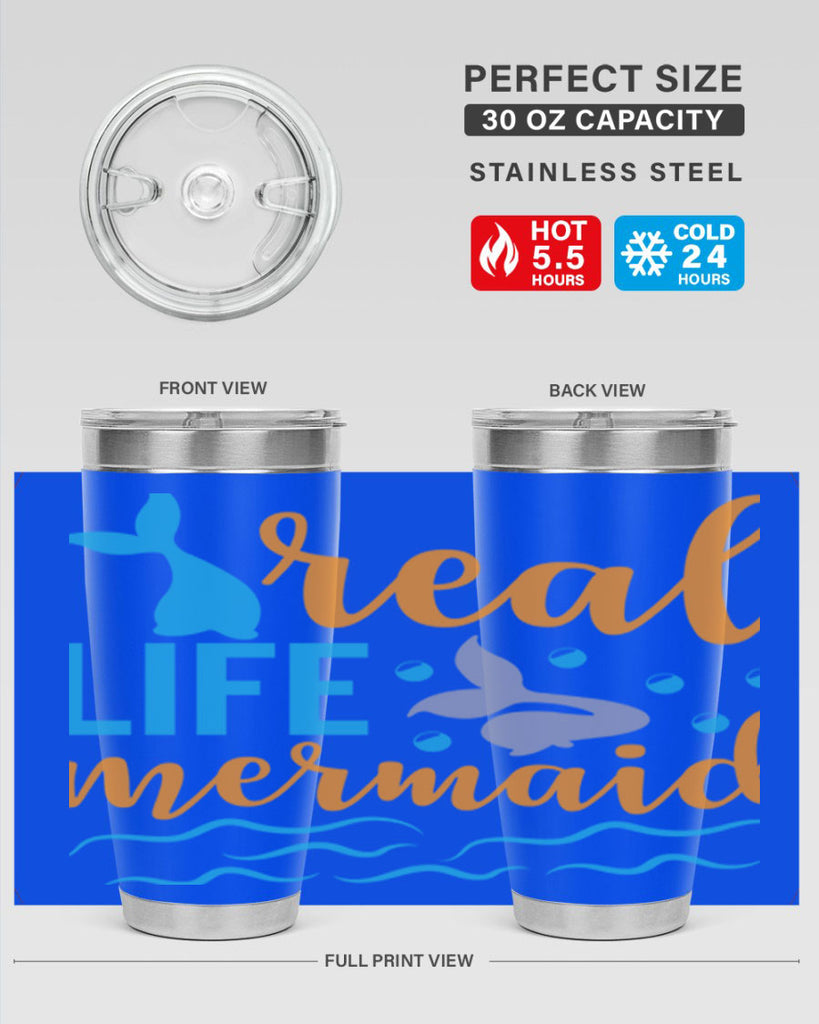Real Life Mermaid Design 556#- mermaid- Tumbler