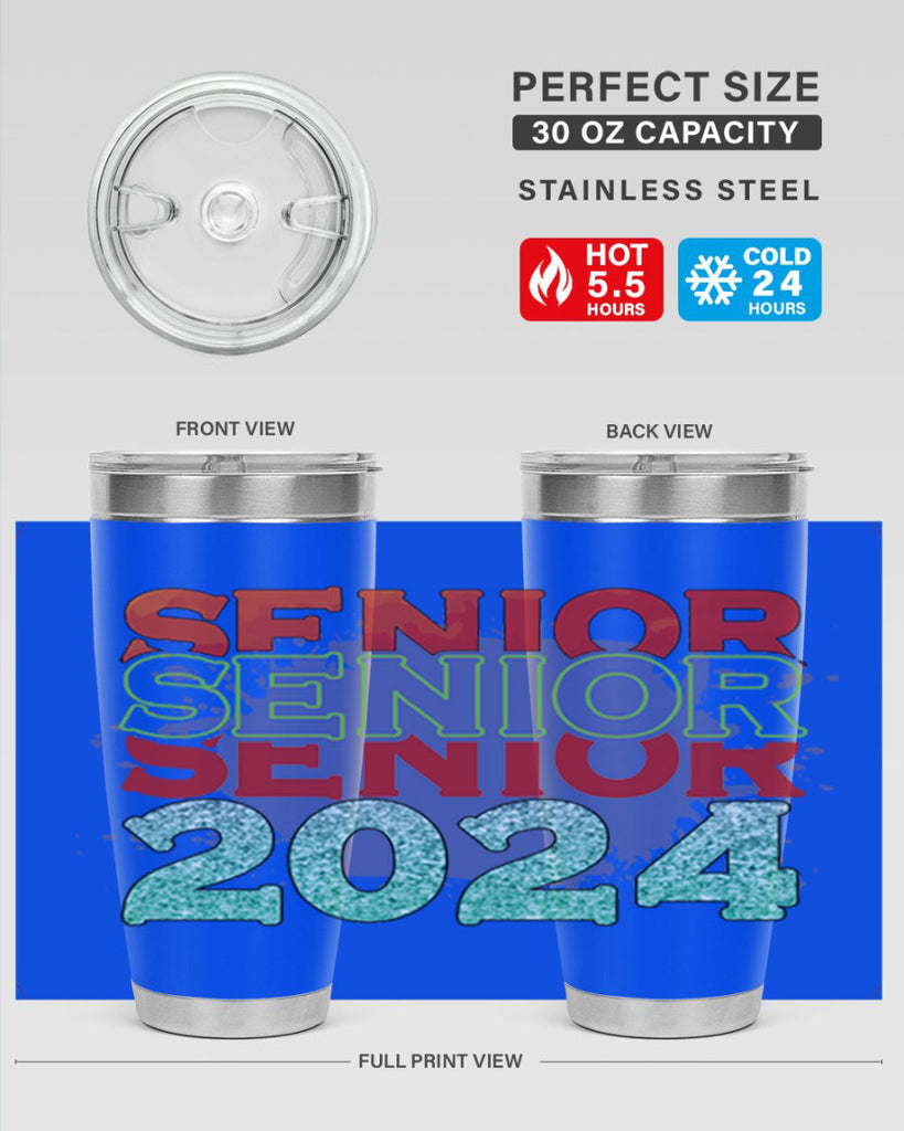 Senior 2024 1 11#- 12th grade- Tumbler