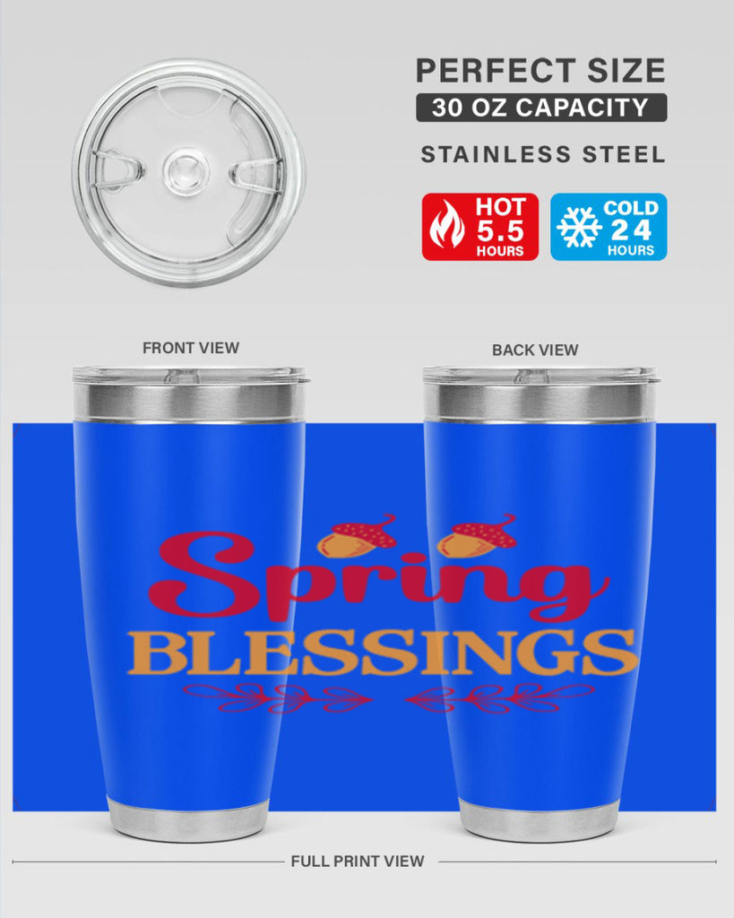 Spring blessings 421#- spring- Tumbler