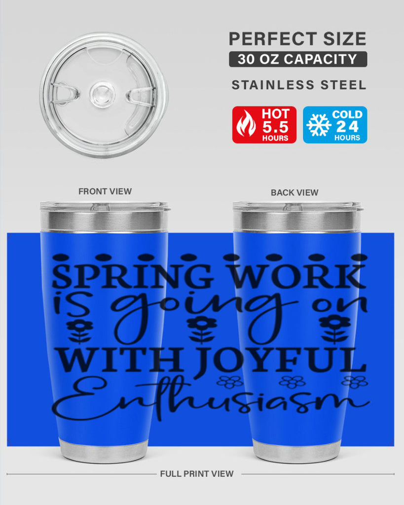 Spring work is going on 521#- spring- Tumbler