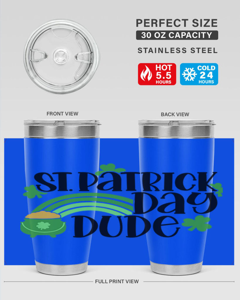 St Patrick Day Dude Style 29#- St Patricks Day- Tumbler