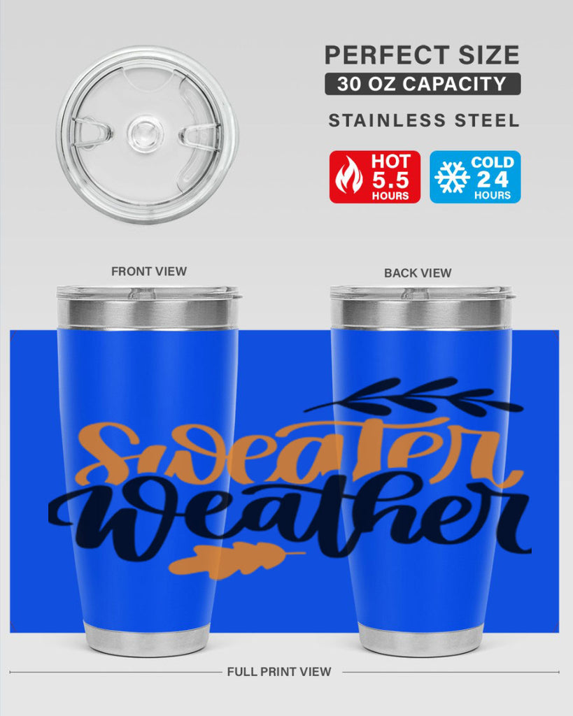 Sweater Weather 510#- fall- Tumbler