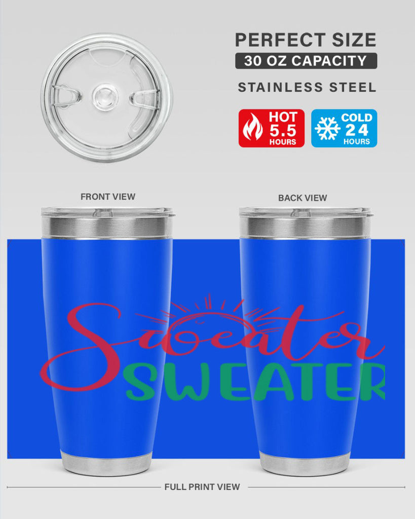 Sweater Weather 583#- fall- Tumbler