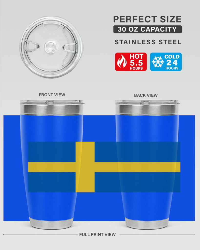 Sweden 29#- world flags- Tumbler