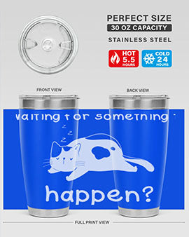 Waiting For Something Sleeping Cat 285#- anime- Tumbler