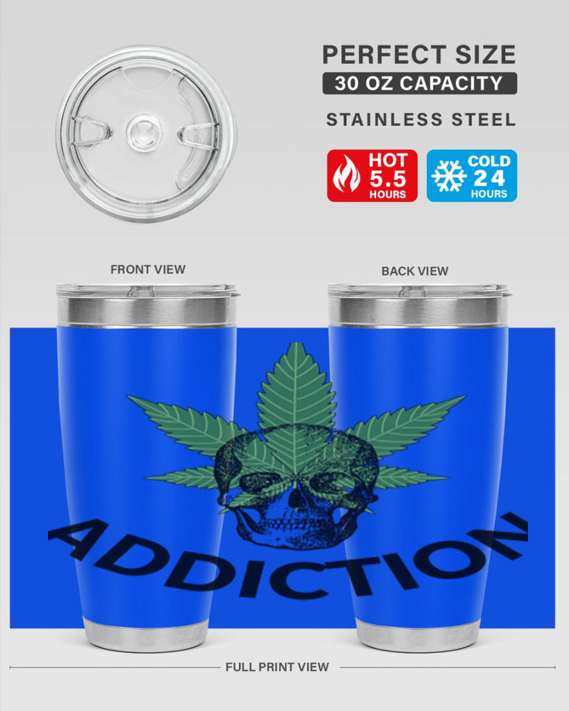 addiction cannabis 7#- marijuana- Tumbler