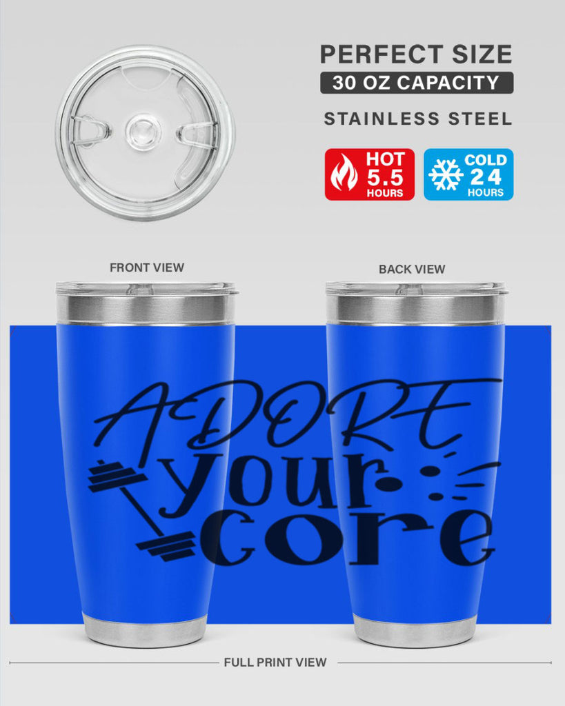 adore your core 53#- gym- Tumbler