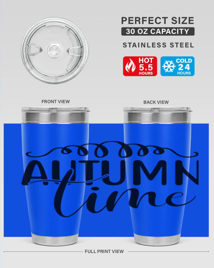 autumn time 36#- fall- Tumbler
