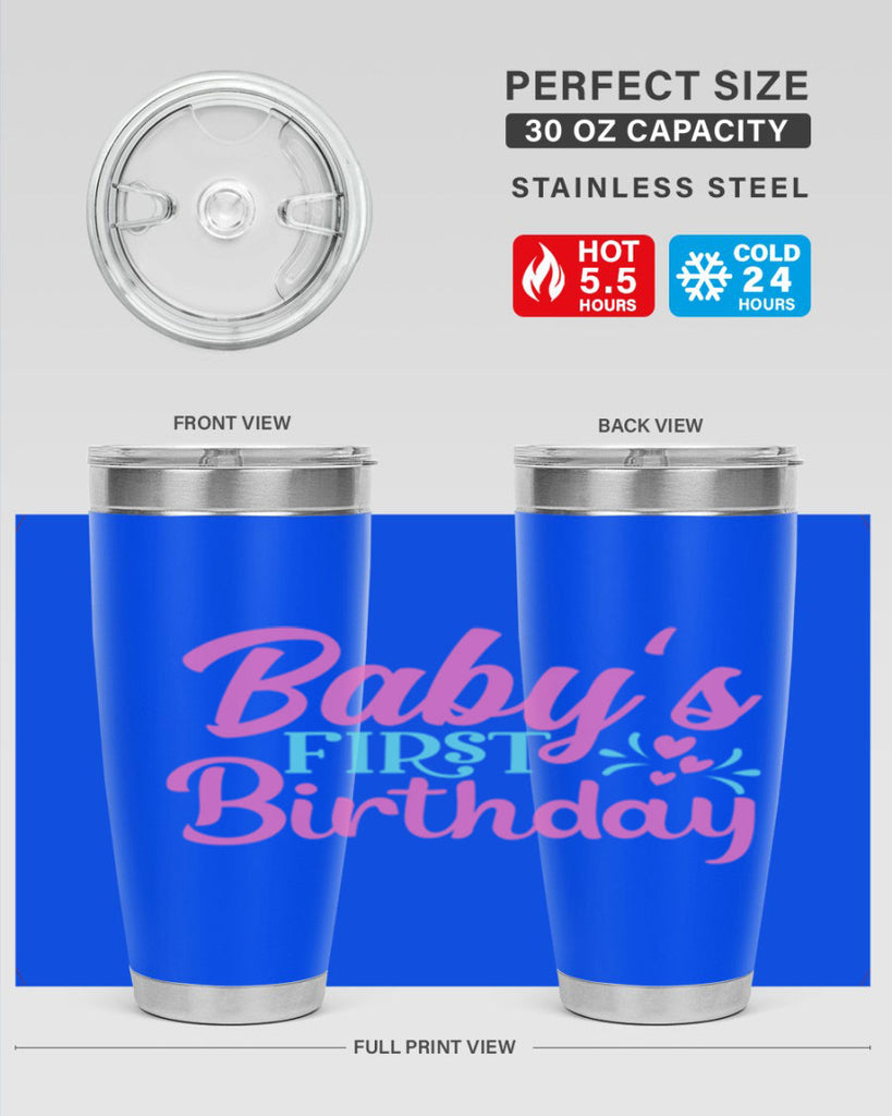babys first birthday Style 288#- baby- tumbler