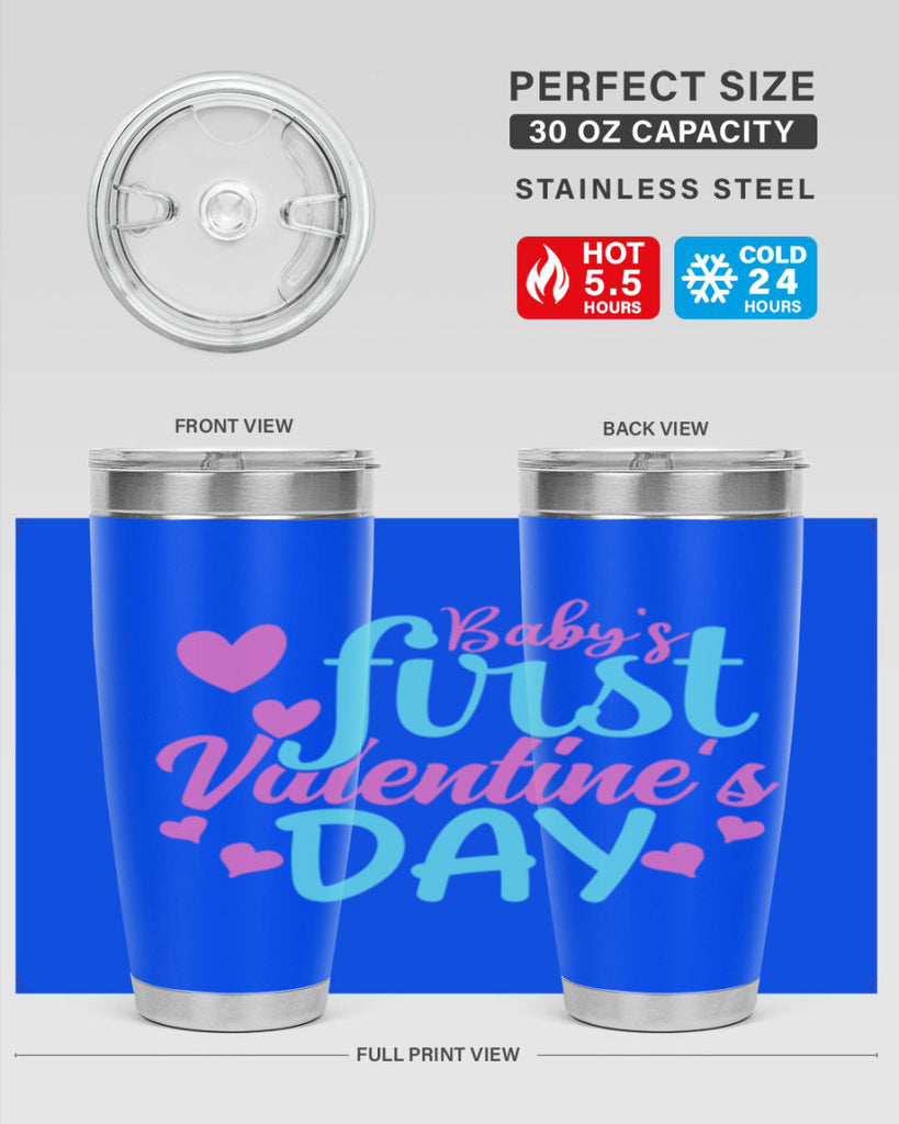 babys first valentines day Style 281#- baby- tumbler