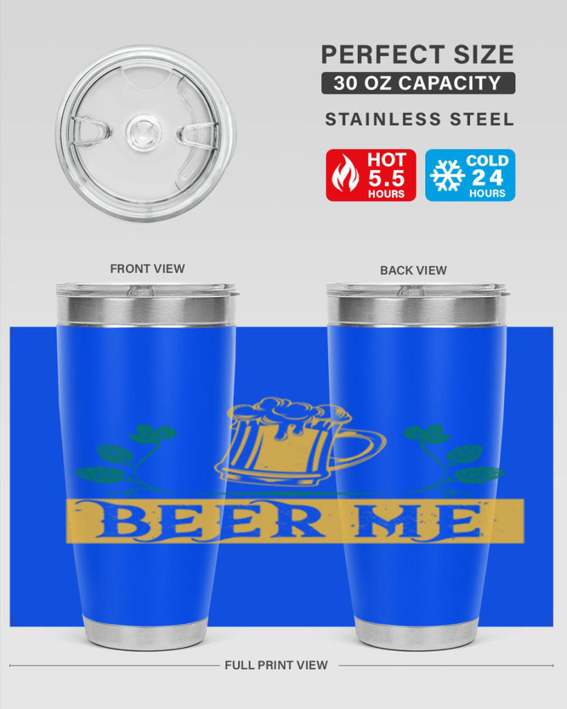 beer me 105#- beer- Tumbler