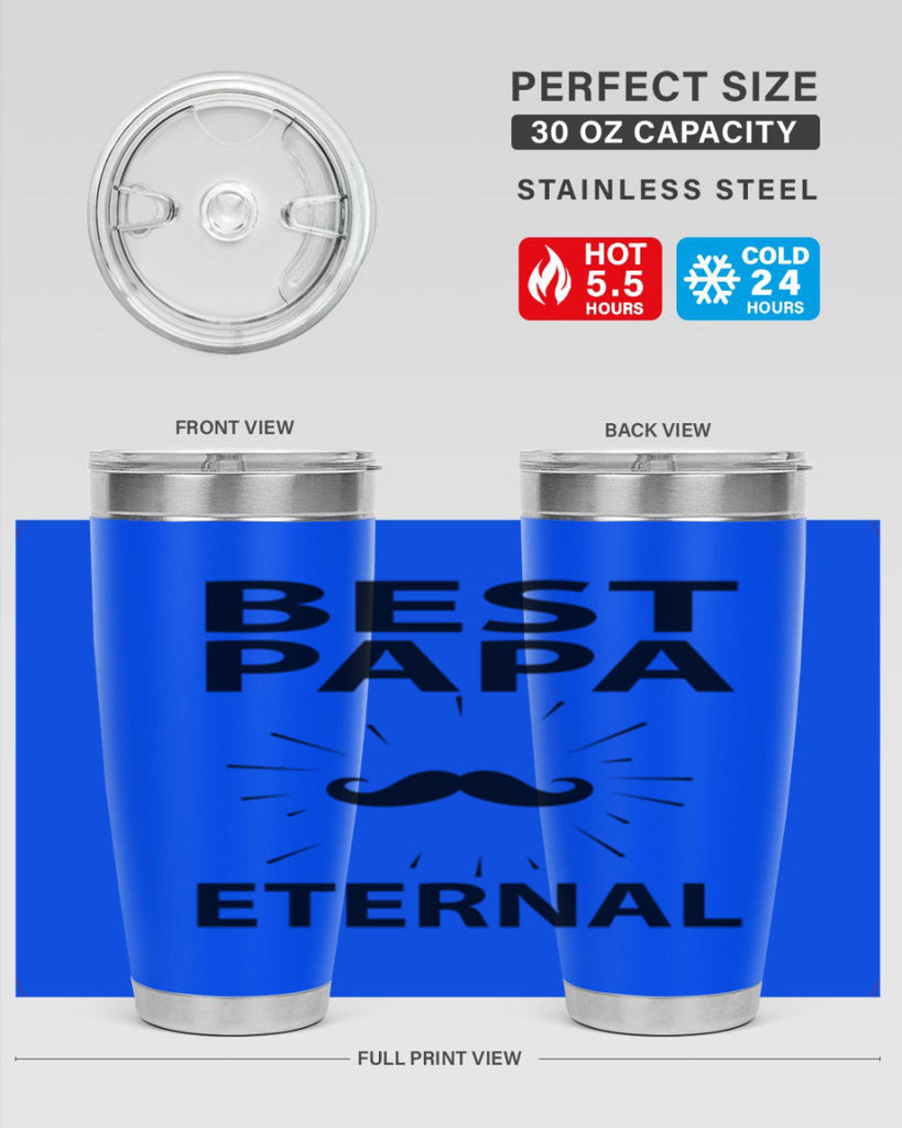 best papa png 92#- grandpa - papa- Tumbler