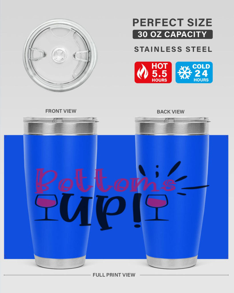 bottoms tup 208#- wine- Tumbler