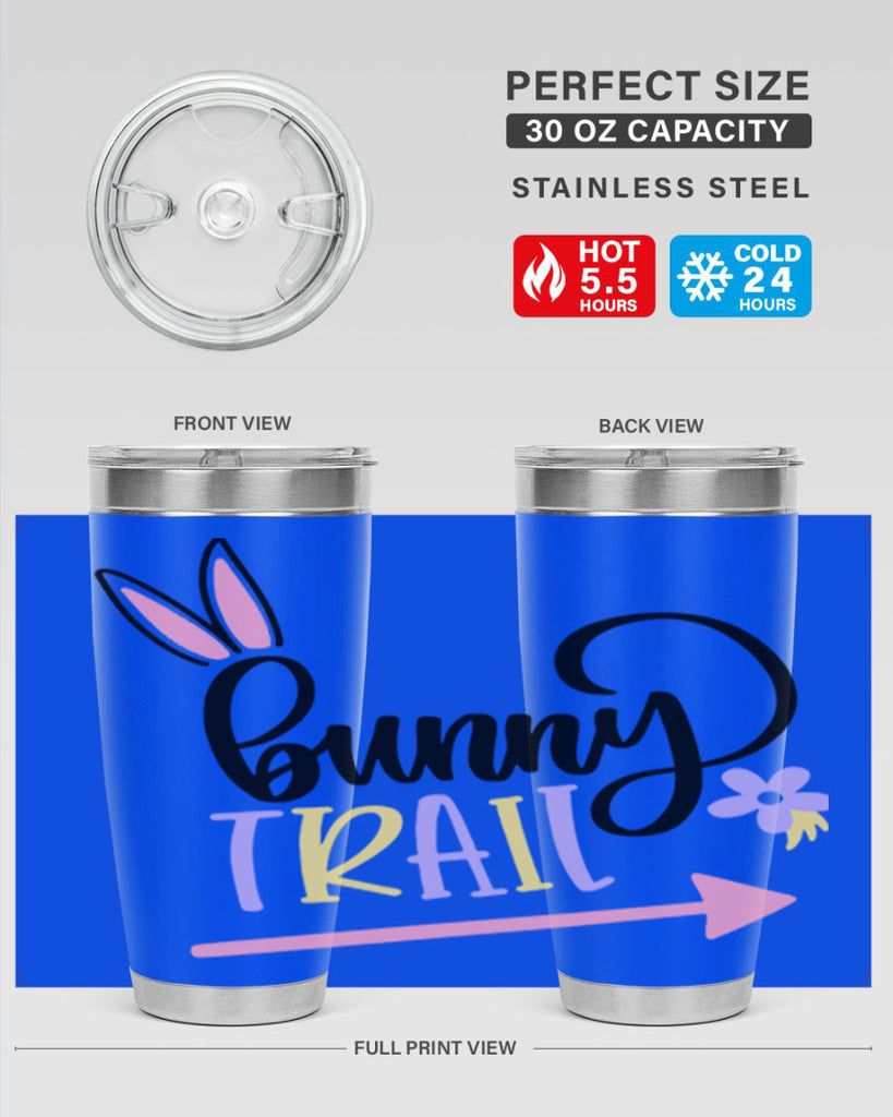 bunny trail 67#- easter- Tumbler