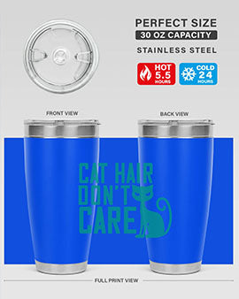 cat hair dont care Style 30#- cat- Tumbler