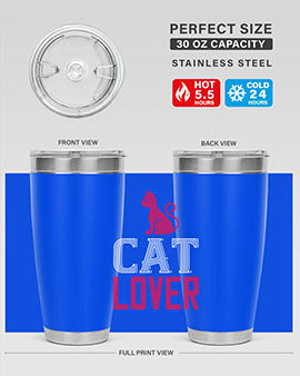 cat lover Style 33#- cat- Tumbler